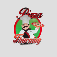 Thorning Pizza Expressen logo.